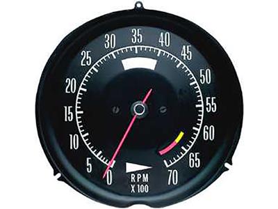 72-74 Tach / Tachometer - 6500 Redline