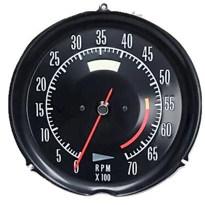 1972-1974 5600 RPM Redline Electronic Tachometer