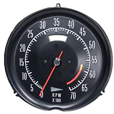1972-1974 6000 RPM Redline Electronic Tachometer