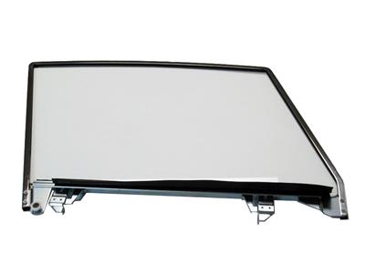 56-62 Door Glass - Assembled w/Frame (Dated) Glass: Clear Side: Left