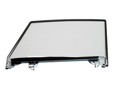 56-62 Door Glass - Assembled w/Frame (Dated) Glass: Clear Side: Right
