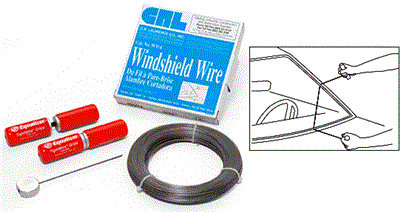 Windshield or Rear Glass Cutout Wire Kit (ND)