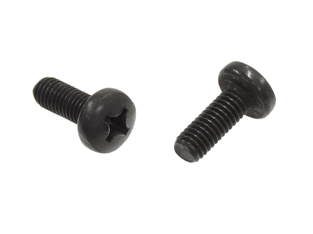 1984-1996 Corvette Rear Hatch Window Assist Opening Strut Bracket Retaining Bolts, Black Phosphate - Set of 2 - GM Part 14049117