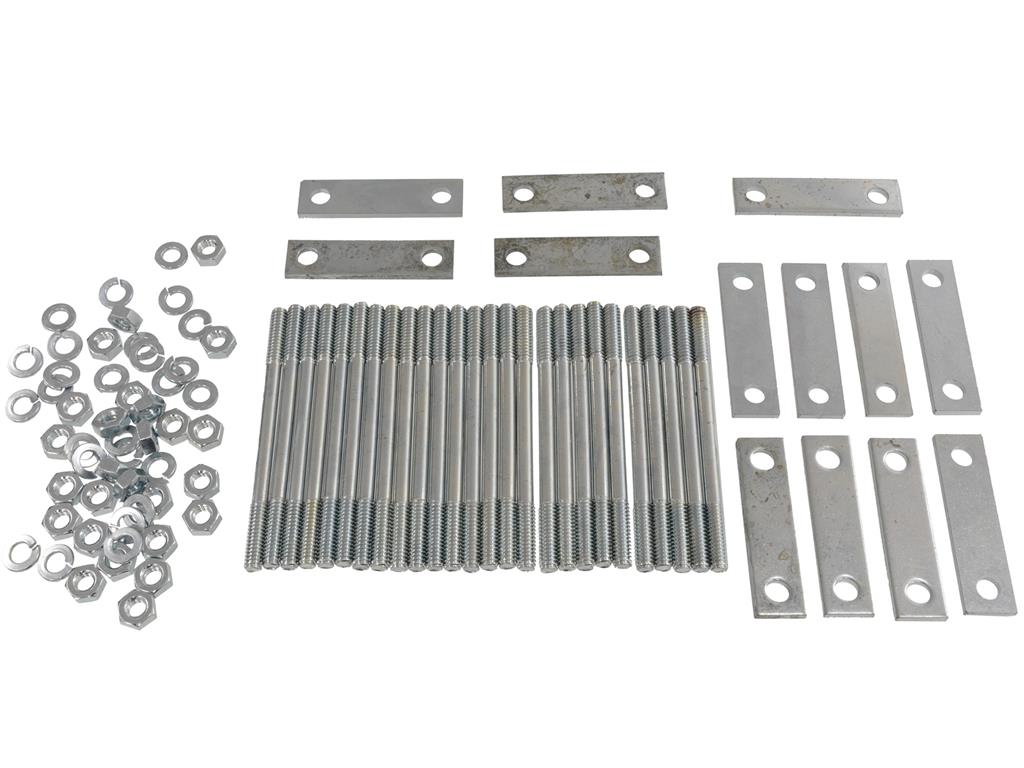 53-57 Grill Teeth Mounting Kit (Studs & Backplates)
