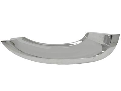 58-62 Eyebrow Lower Chrome Molding Side: Right