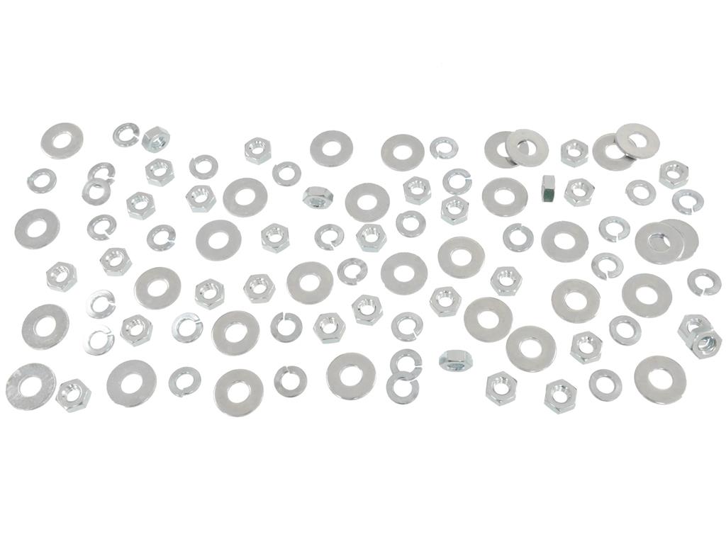 58-62 Grill Upper & Lower Molding Mount Nut & Washer Set