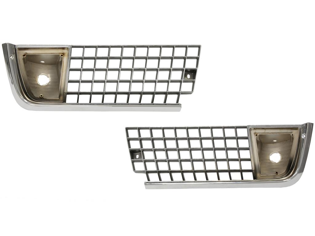 70 Front Grill & Park Light Housings (Pair)