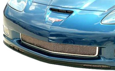 06-13 Z06/GS Laser Mesh Stainless Grill