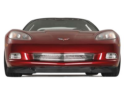 05-13 Laser Mesh Stainless Front Grill