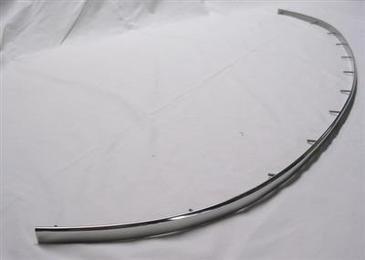 56-62 Hardtop Upper Outer Rear Window Stainless Steel Moulding (ND)