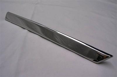 61-62 Hardtop Side Back Window Stainless With Retainer And Studs - Left (ND)