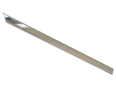 56-58 Hardtop Rear Quarter Window Stainless Steel Moulding - Left (ND)