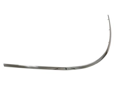 61-62 Hardtop Rear Lower Window Stainless Steel Moulding - Left (U/R) (ND)
