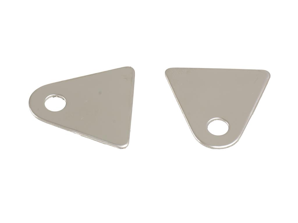 64-67 Hard Top Rear Window Screw Outer Reinforcements