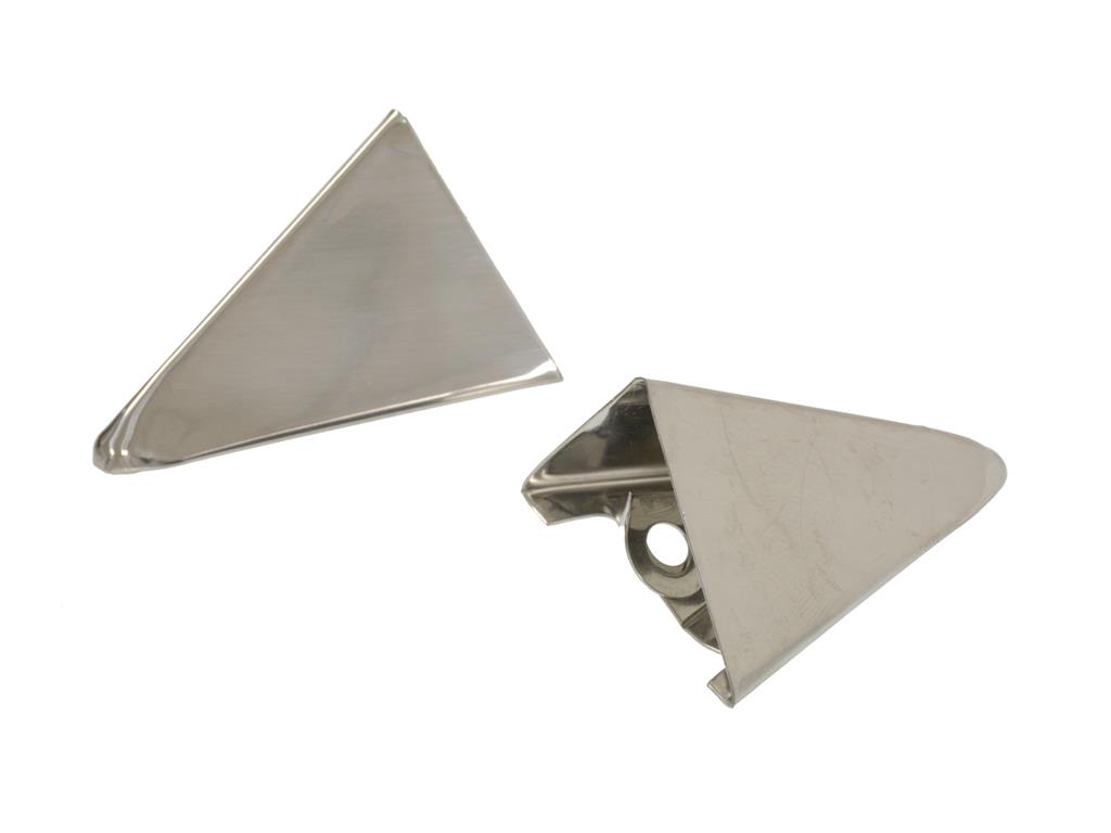 69-75 Hard Top Rear Stainless Corners