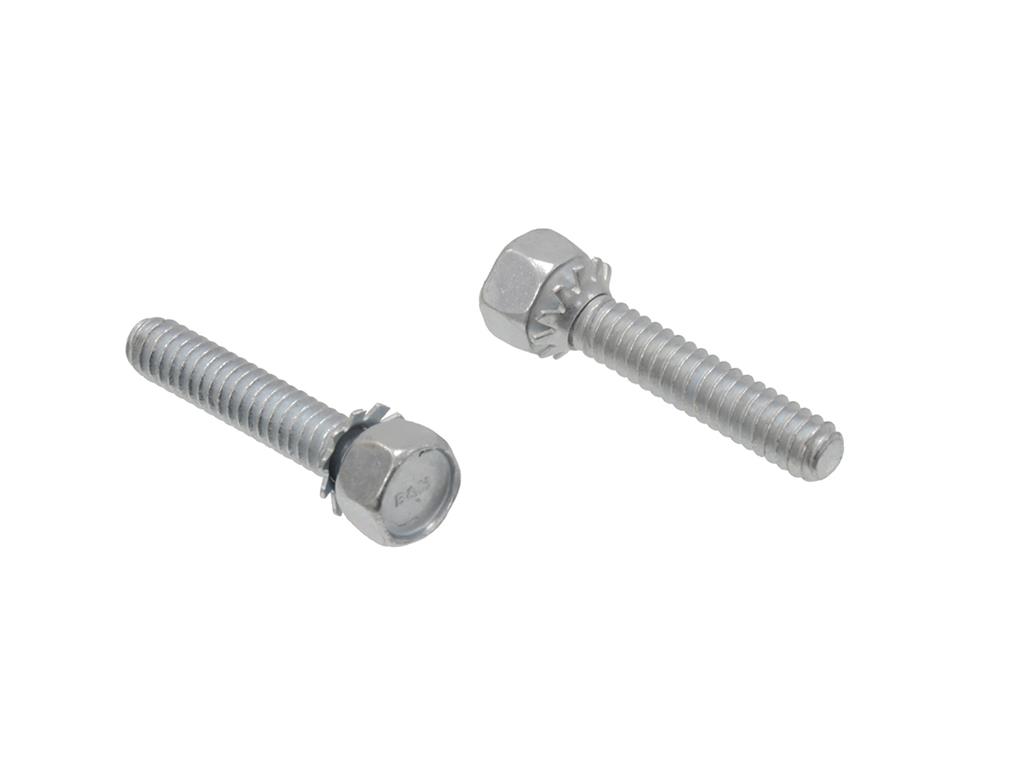 63-67 Headlight Motor Grommet Screws 2 Pieces