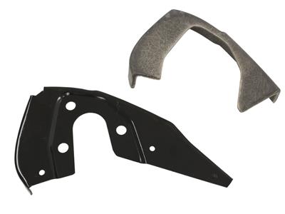63-67 Headlight Opening End Reinforcement - Outer With Fiberglass Right