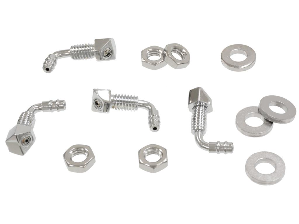 69-71E Headlight Washer Nozzles w/Hardware