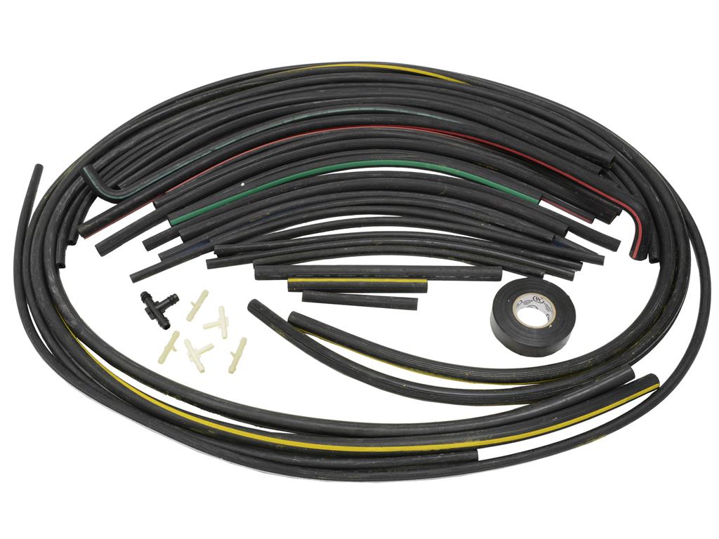 71-72 Headlight & Windshield Wiper Door Vacuum Hose & T Kit