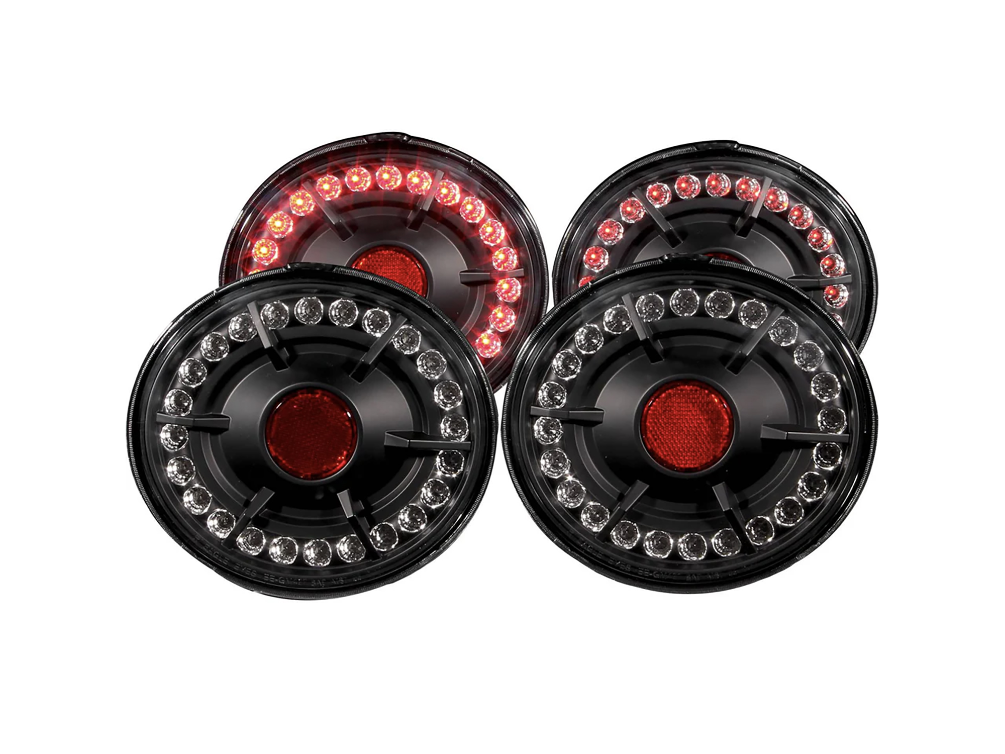 05-13 ANZO LED Tail Light Set (Black)
