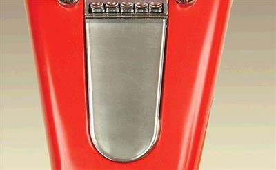 1958-1962 Heater / Clock Console Plate - No Holes Custom (ND)
