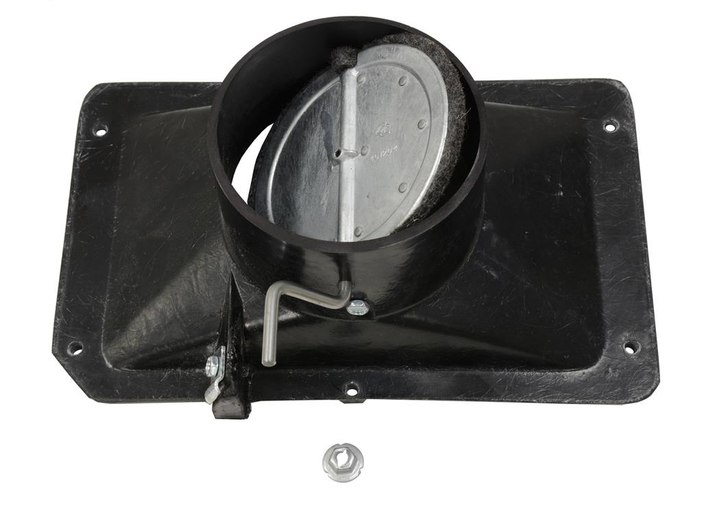 56-62 Heater Box Outer Cover w/Door (Fiberglass)