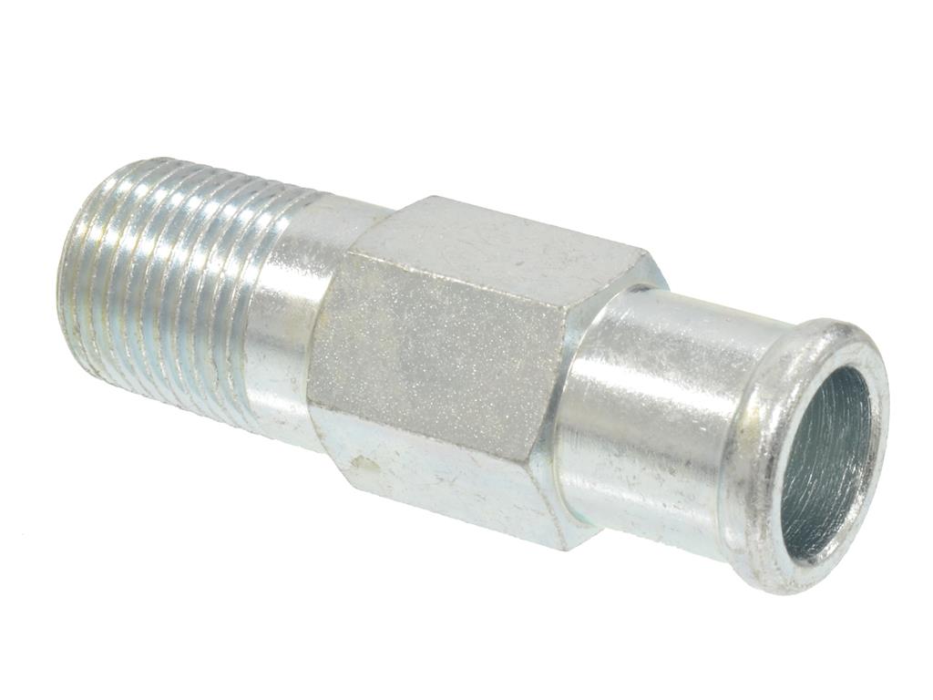 63-67 327 or 427 w/o AC & 68-72 w/o AC Water Pump Heater Hose Fitting