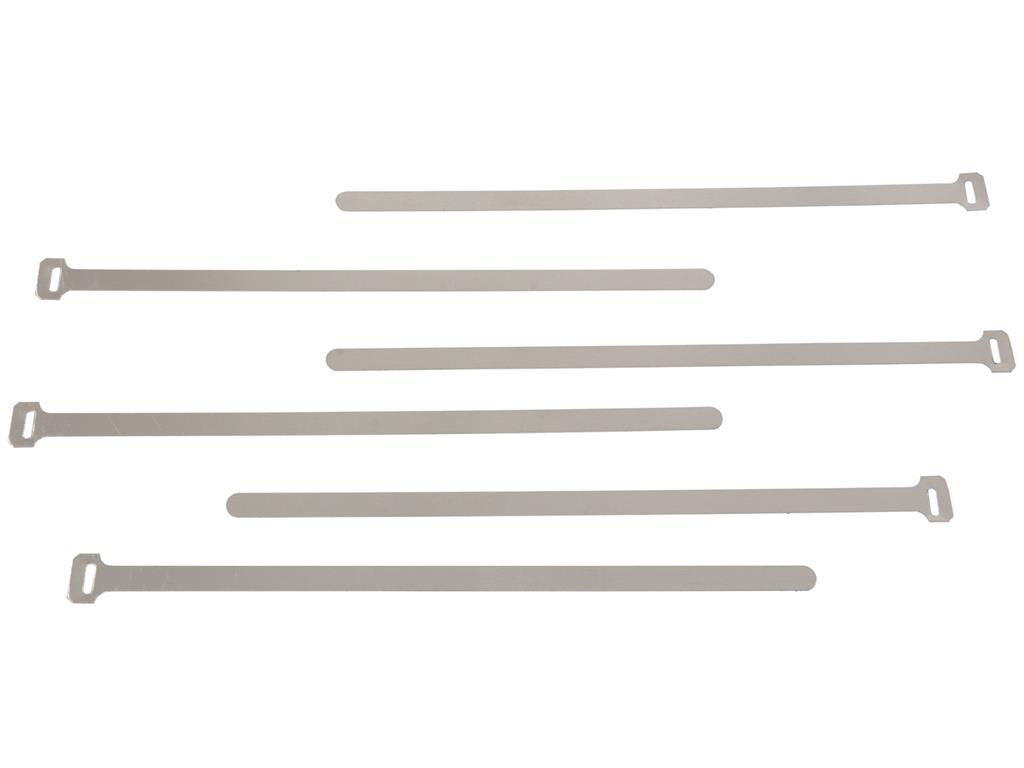 63-66 Heater Hose Aluminum Tie Strap Kit
