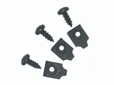 64-65 Rear Blower Drain Shield Hardware