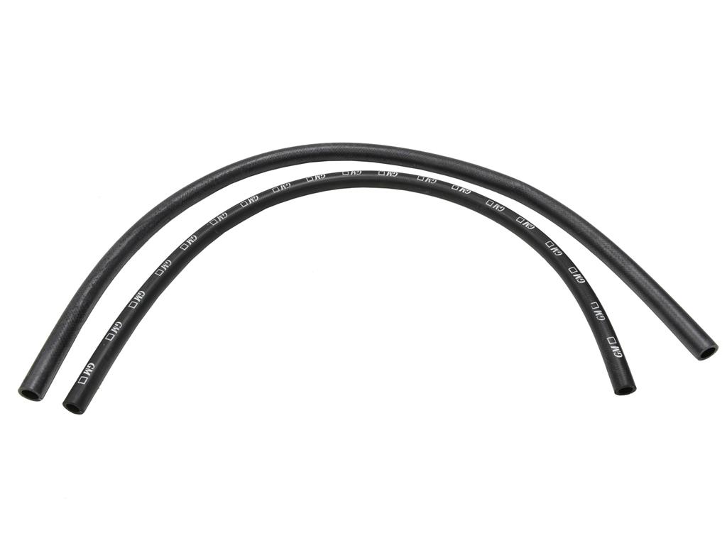 63-67 Heater Hose Set - 5/8" Non Ribbed With GM Logo - 3/4" Ribbed No GM Logo