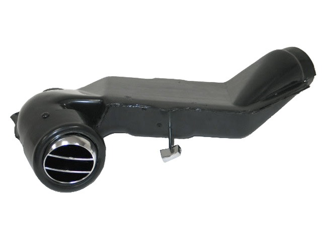 63-66 LH AC Duct w/Chrome Ball
