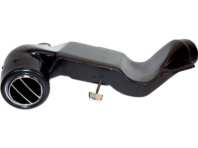 67 LH AC Duct w/Chrome Ball