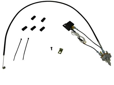 63-65 w/AC Blower Switch w/ Air Inlet Cable (Lower LH Knob)