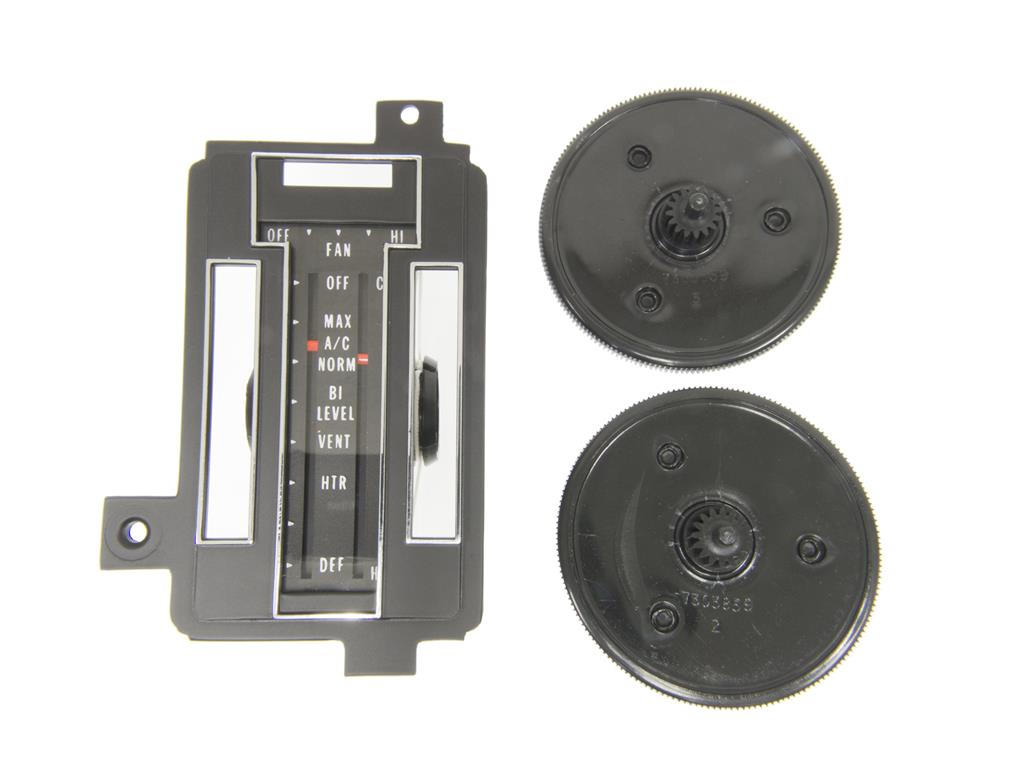 72-75 Heat/AC Control Face Kit