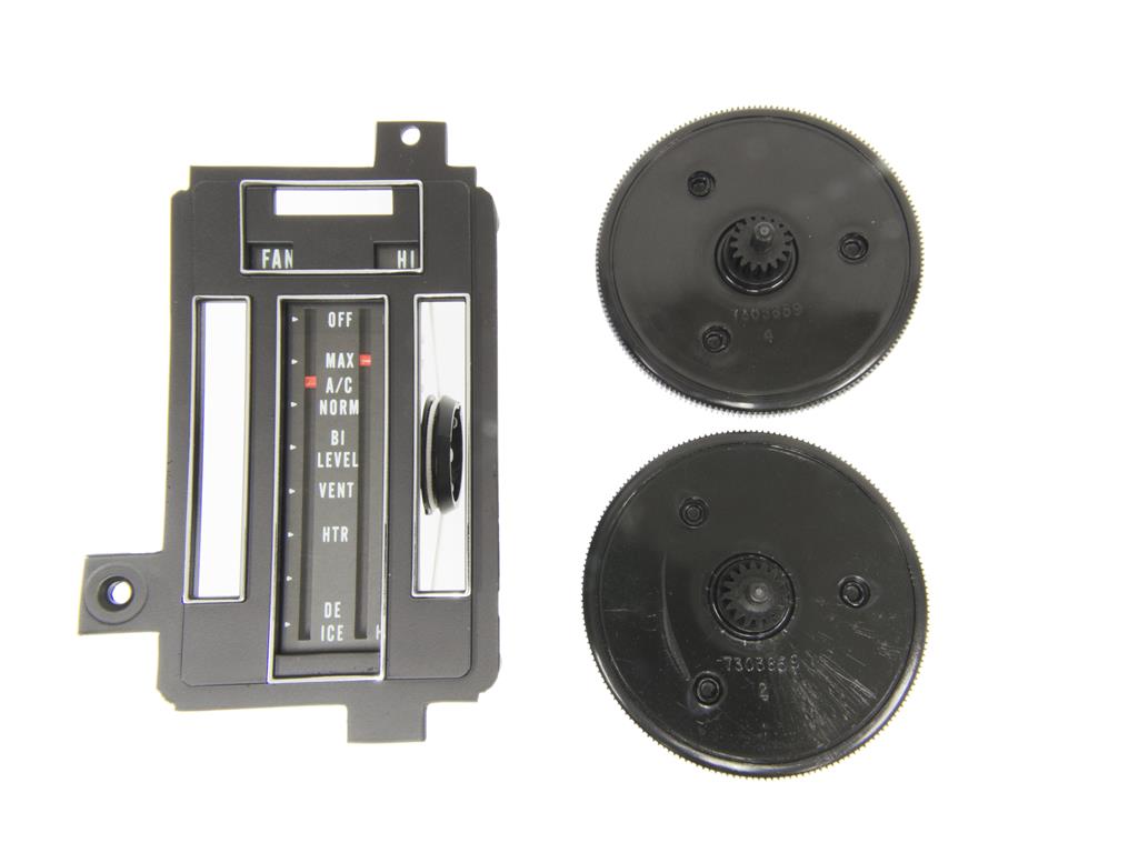 69-71 Heat/AC Control Face Kit