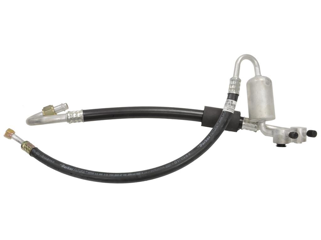 69-72 350 AC Compressor Muffler & Hose Assembly