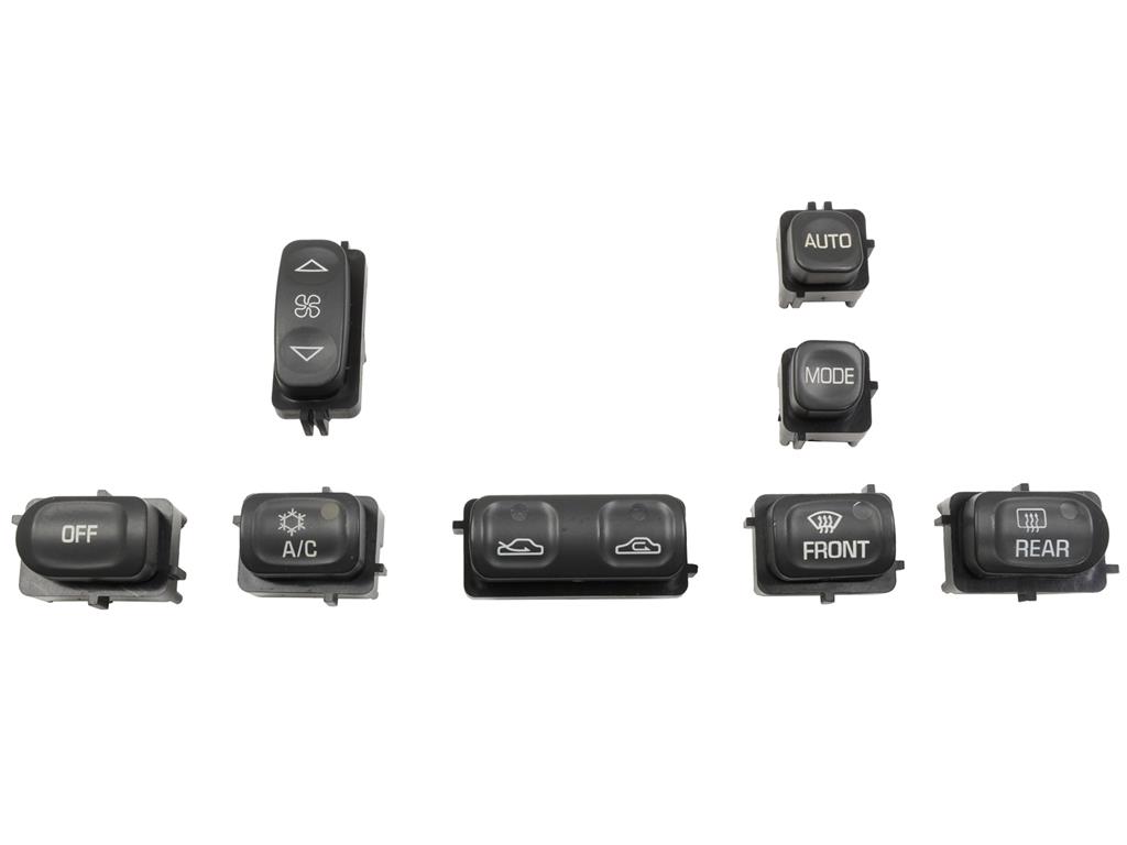 97-04 Heater/AC Climate Control Panel Button Kit