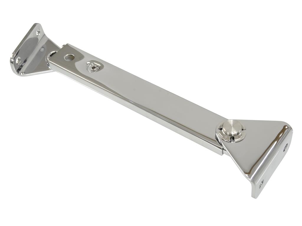53-57 Chrome Hood Support