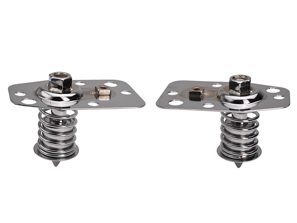 1953-1957 Chrome Male Hood Locks / Latches - On Hood