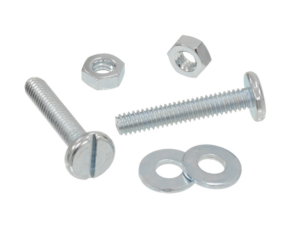 63-76 Hood Adjusting Bumper Screws & Mount Hardware