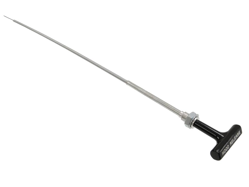 63-66 w/AC Hood Release Cable Assembly