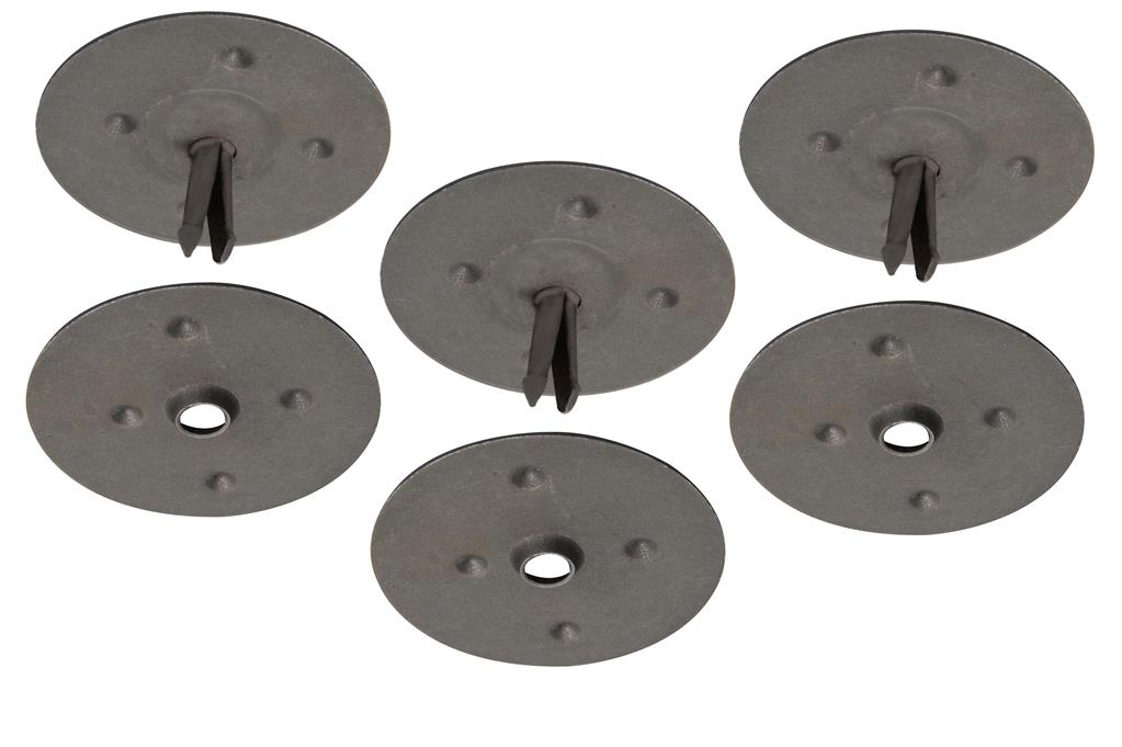 69-79 Hood Insulation / Blanket Upper Pins With Retainers (Set of 3)