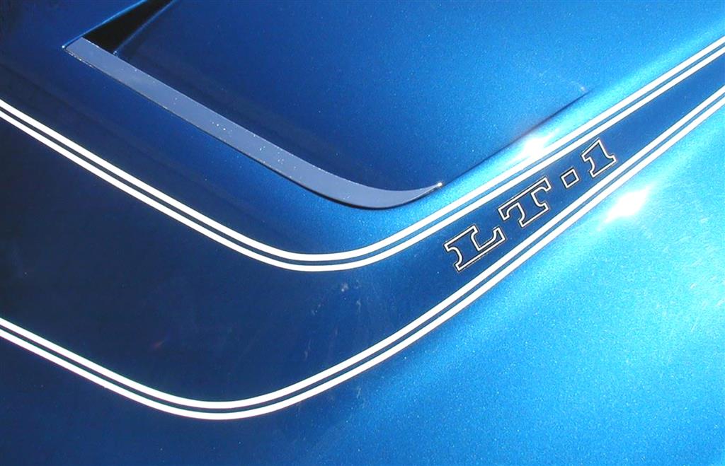 70L-72 LT1 Hood Stripe Stencil Kit