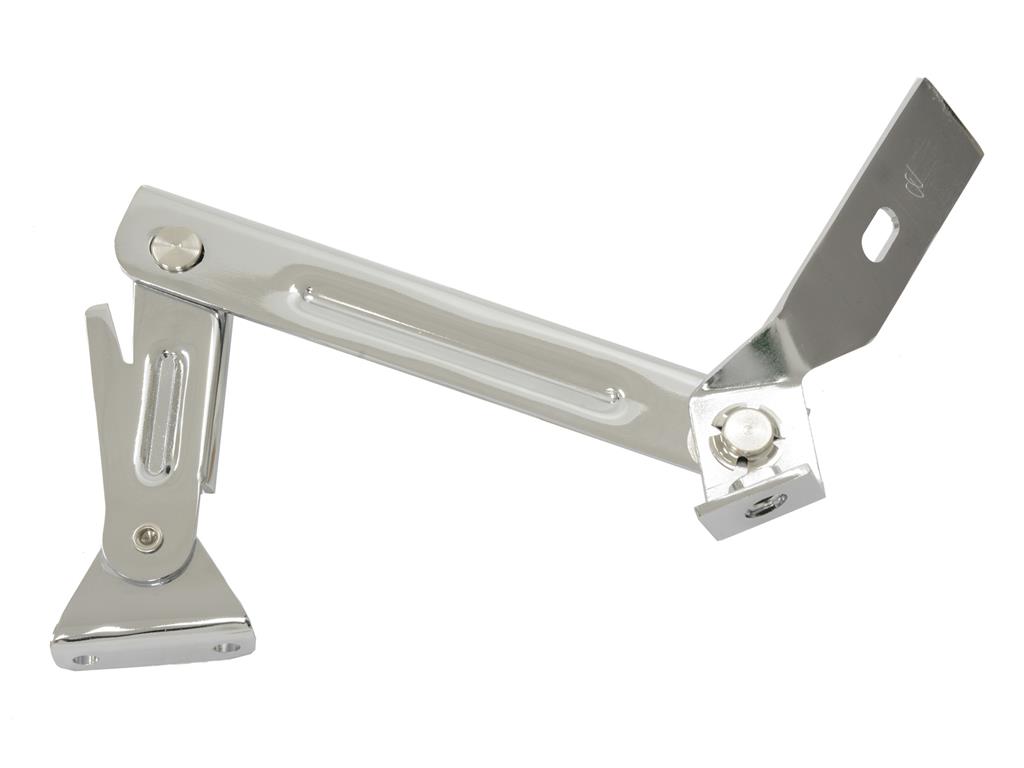 74-76 Hood Support - Chrome