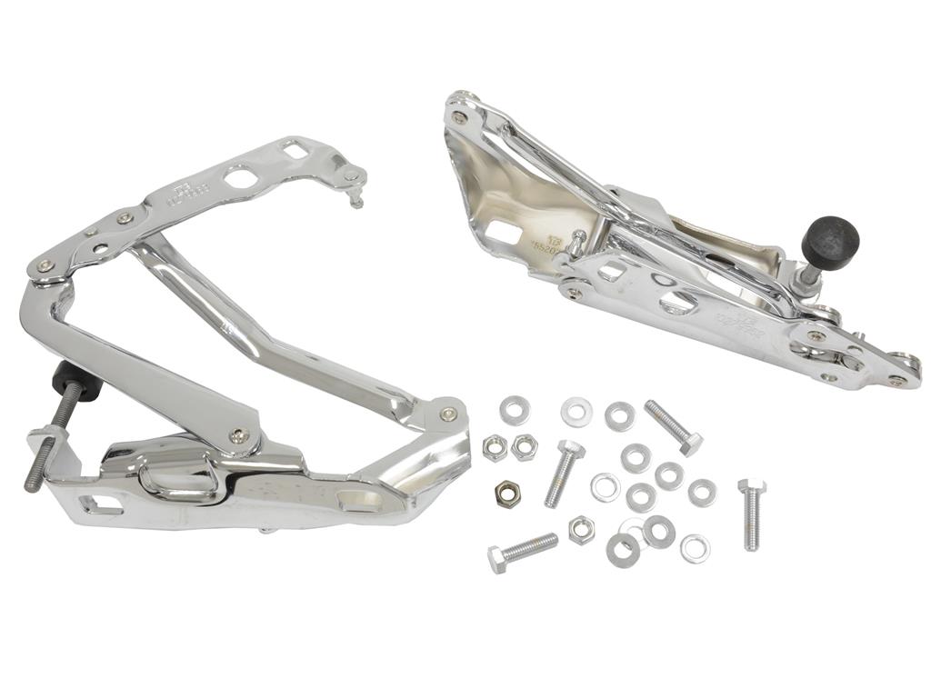 97-04 Chrome Hood Hinges