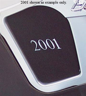 98 Under Hood Display Insert - Black w/Slv *Discontinued* USE 465062*