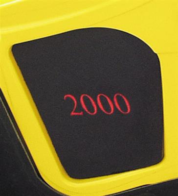 00 Under Hood Display Insert- Blk Carpeted w/Red *Discontinued* USE 465062