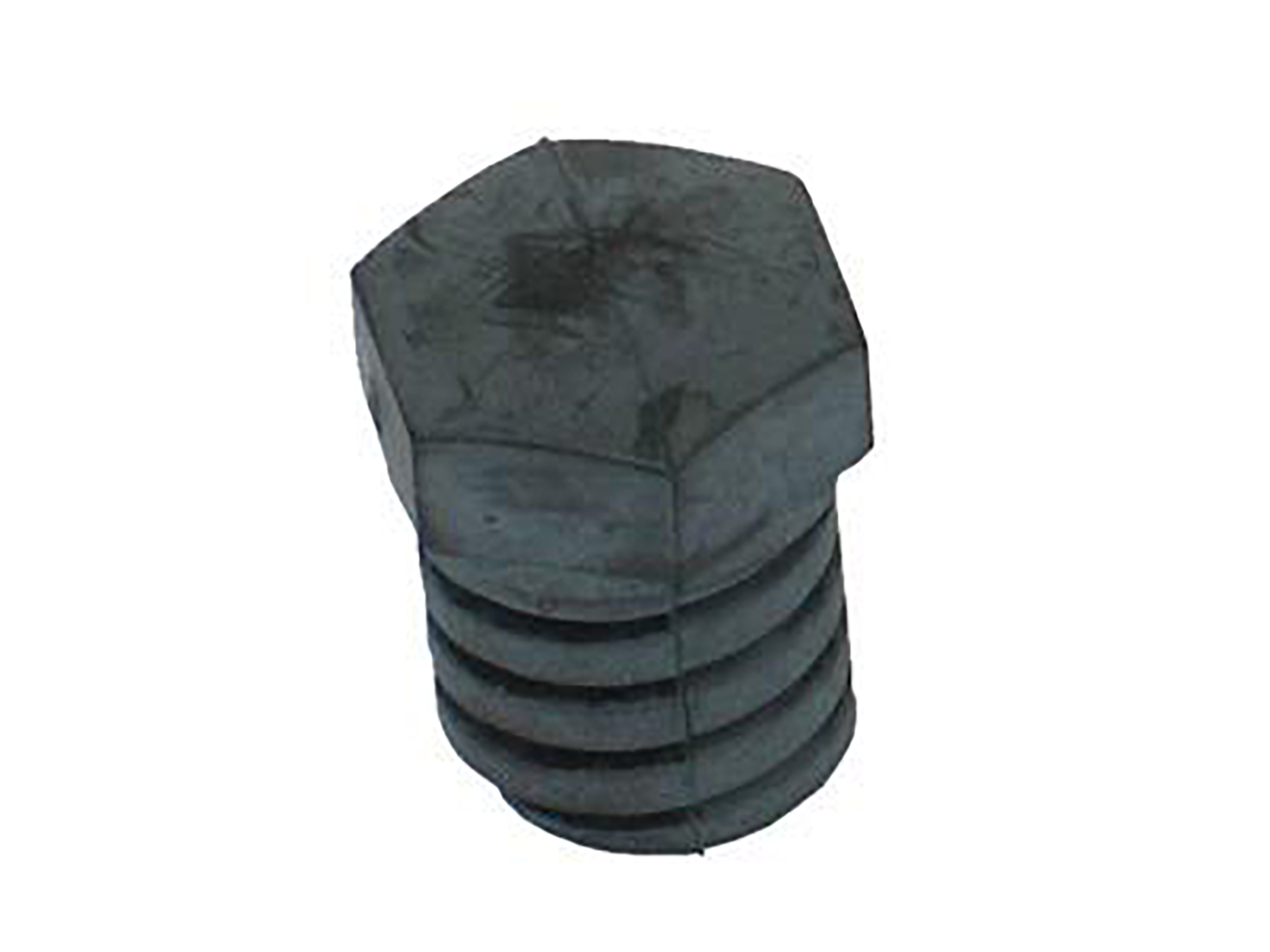 05-19 Rear Rubber Hood Bumper - On Hood