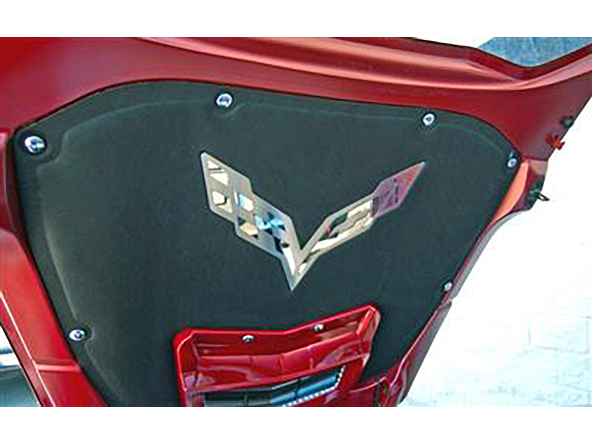 14-18 Hood Liner Stainless Emblem (Default)