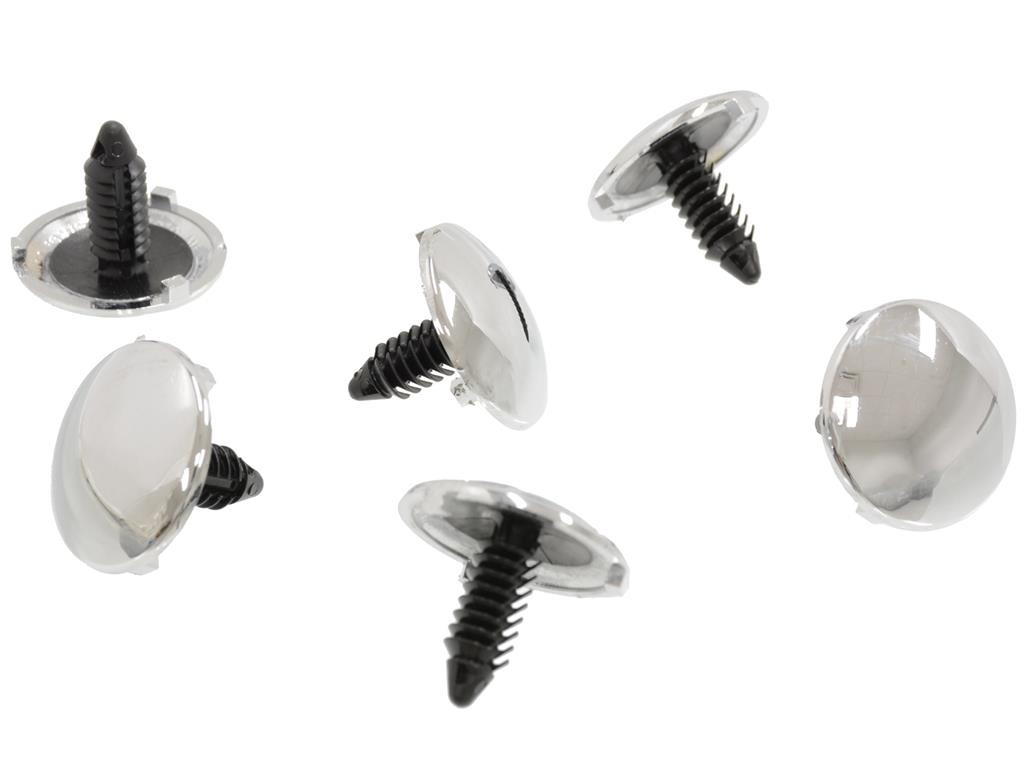 14-19 Hood Liner Chrome Fasteners
